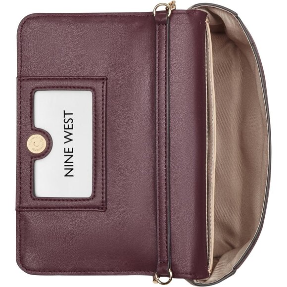 Harland Women's Phone Case Crossbody Clutch Cotton Blend with Chain Strap - Picture 2 of 2